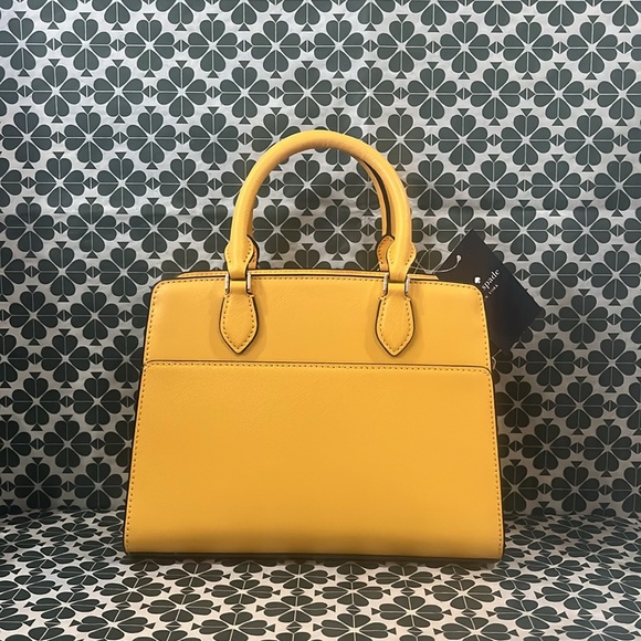 ♠️kate spade Madison Saffiano Small Satchel, Daffodil NWT - Picture 10 of 13